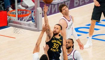 NBA Warriors Clippers play