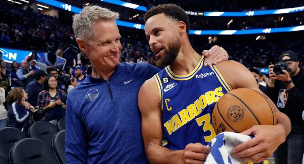 Steve Kerr recorde Warriors