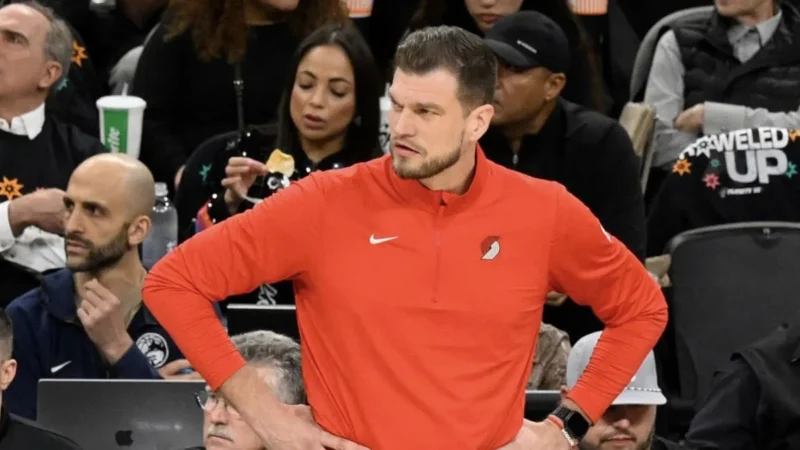 NBA Tiago Splitter Blazers