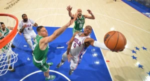 Tyrese Maxey 76ers Celtics
