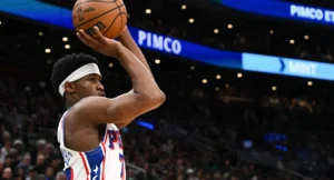 V.J Edgecombe 76ers Celtics