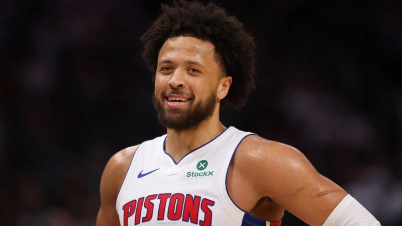 Cade Cunningham Pistons Cavaliers