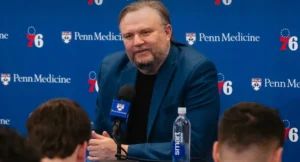 NBA 76ers Daryl Morey