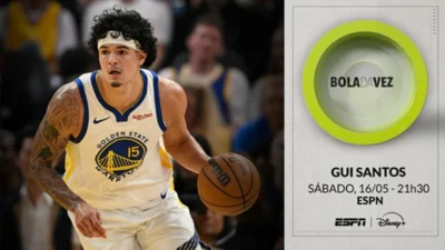 Jogador brasileiro em atividade na NBA, Gui Santos é o destaque do Bola da Vez deste sábado