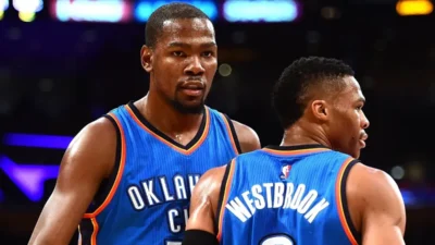 Thunder é o culpado por erros de Harden, Durant e Westbrook
