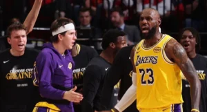 LeBron James Lakers Rockets