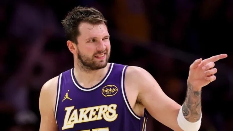 Luka Doncic Lakers time