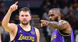 Luka Doncic LeBron James