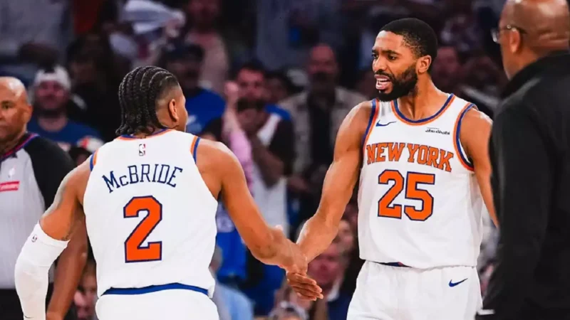 knicks playoffs nba recorde