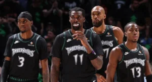 NBA Timberwolves time presidente