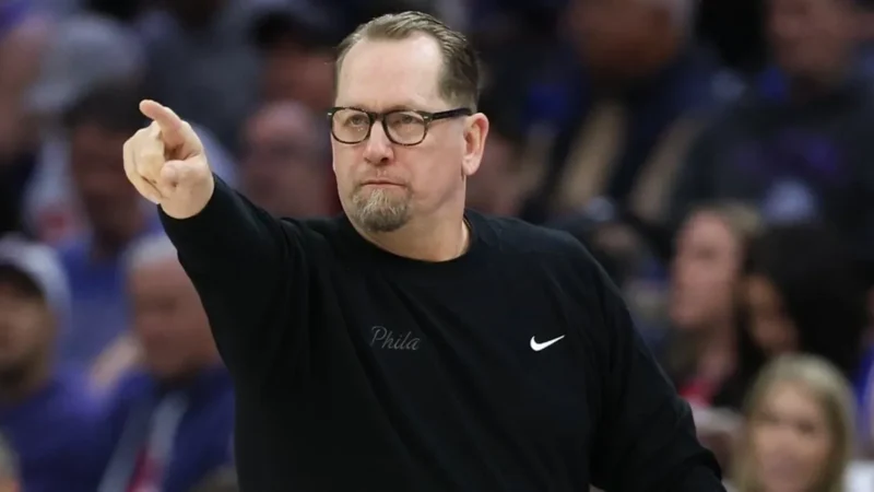 Nick Nurse 76ers Mavericks