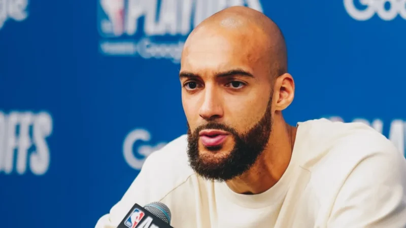 NBA troca Rudy Gobert