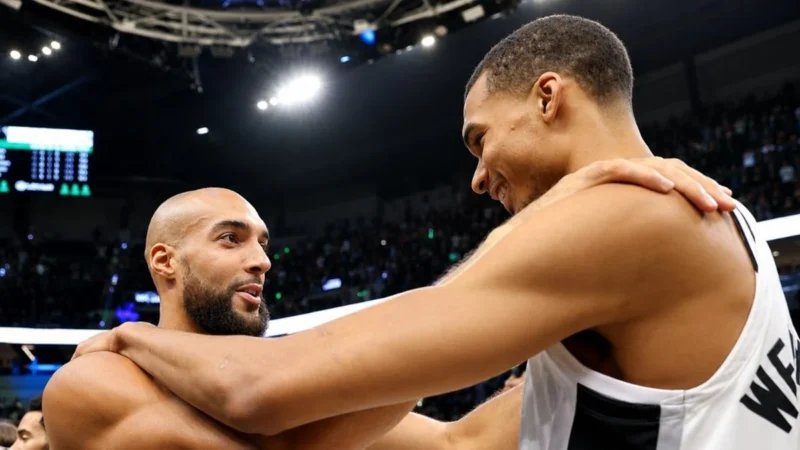 Rudy Gobert Victor Wembanyama