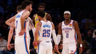 Playoffs da NBA: Los Angeles Lakers x Oklahoma City Thunder