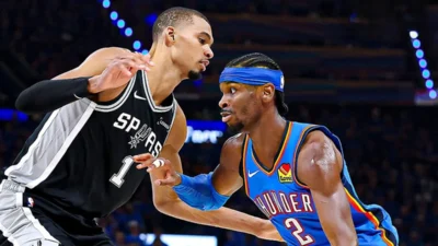Victor Wembanyama lidera, Spurs bate Thunder e está na final