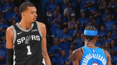 Victor Wembanyama brilha, supera MVP e Spurs bate Thunder