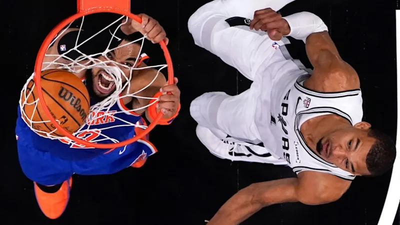 Knicks Victor Wembanyama Spurs