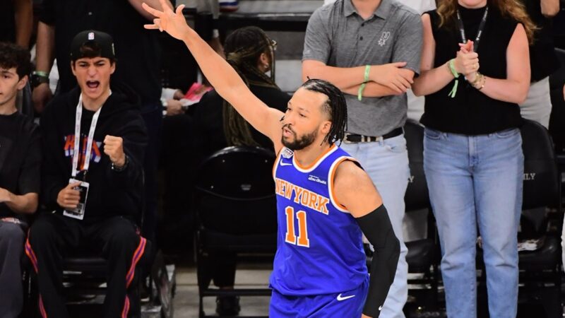 Jalen Brunson Knicks Spurs