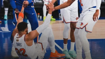 “Isso não é Knicks”: Towns detona ataque de torcedores a fã do Spurs após Jogo 3