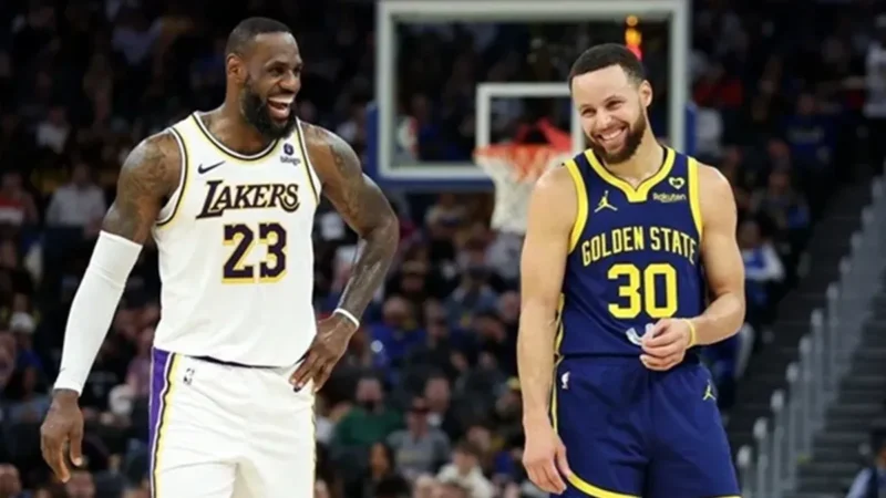 Warriors Lakers LeBron James