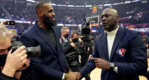 LeBron James Michael Jordan
