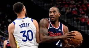 Kawhi Leonard Heat Warriors