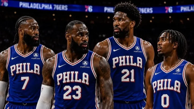 NBA 76ers time armador