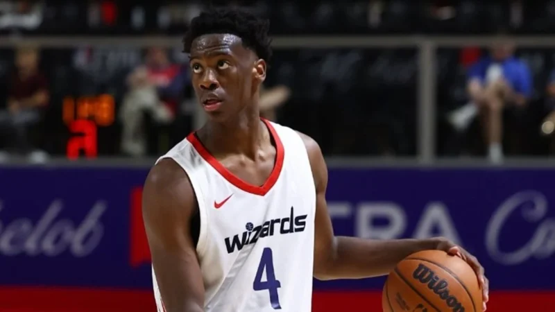 AJ Dybantsa NBA Wizards