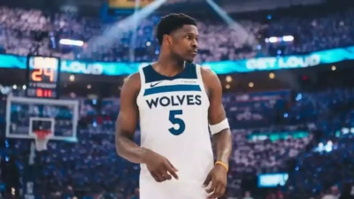 anthony edwards campeão nba