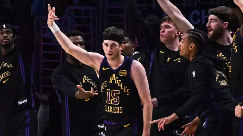 austin reaves time lakers