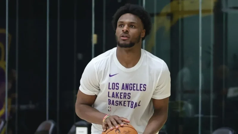 Lakers troca Bronny James