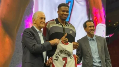 Giannis Antetokounmpo Heat NBA