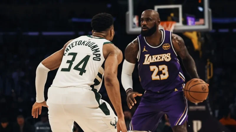 Giannis Antetokounmpo LeBron James