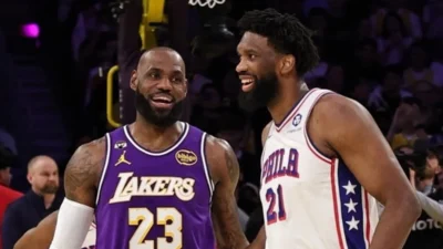NBA LeBron James 76ers