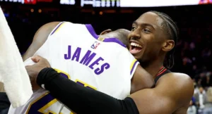 LeBron James Tyrese Maxey