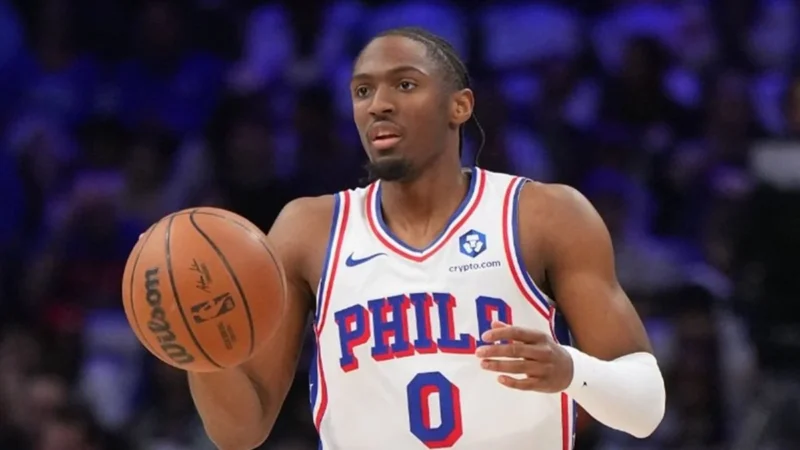 Tyrese Maxey NBA 76ers