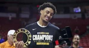 Yaxel Lendeborg Warriors campeão