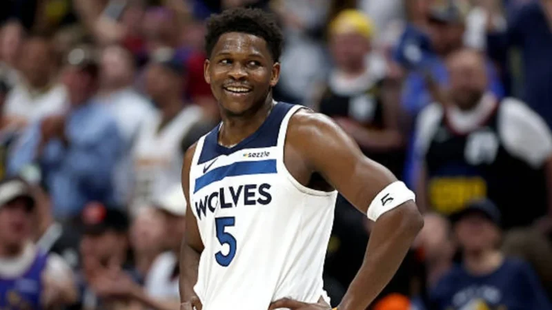 Timberwolves Anthony Edwards presidente