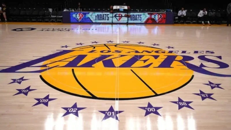 NBA Lakers venda recorde