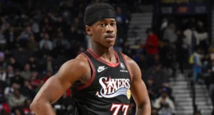 NBA 76ers VJ Edgecombe