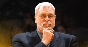 phil jackson lakers estátua
